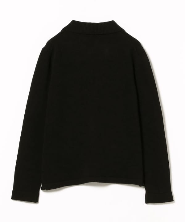 J7219 新品 ビームスF 24SSカノニコ生地ソリッドジャケット 黒 46 J7219 新品 ビームスF 24SSカノニコ生地ソリッドジャケット 黒 46