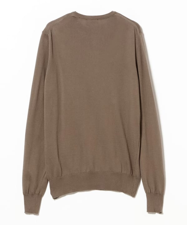 BEAMS F（ビームスF）【別注】MORGANO / 12ゲージ クルーネックニット