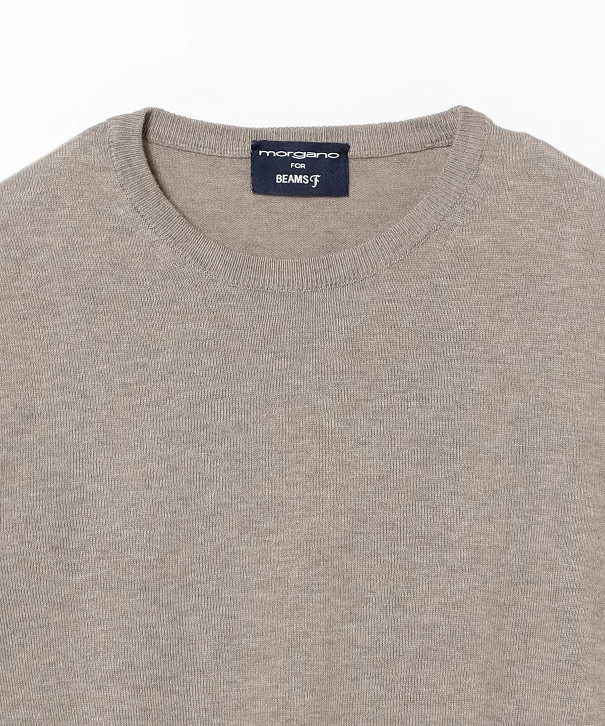 BEAMS F（ビームスF）【別注】MORGANO / 12ゲージ クルーネックニット