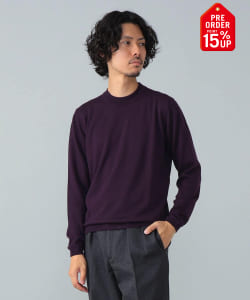 【+15%ポイントUP】【別注】LORENZONI / ウール ハイネック ニット