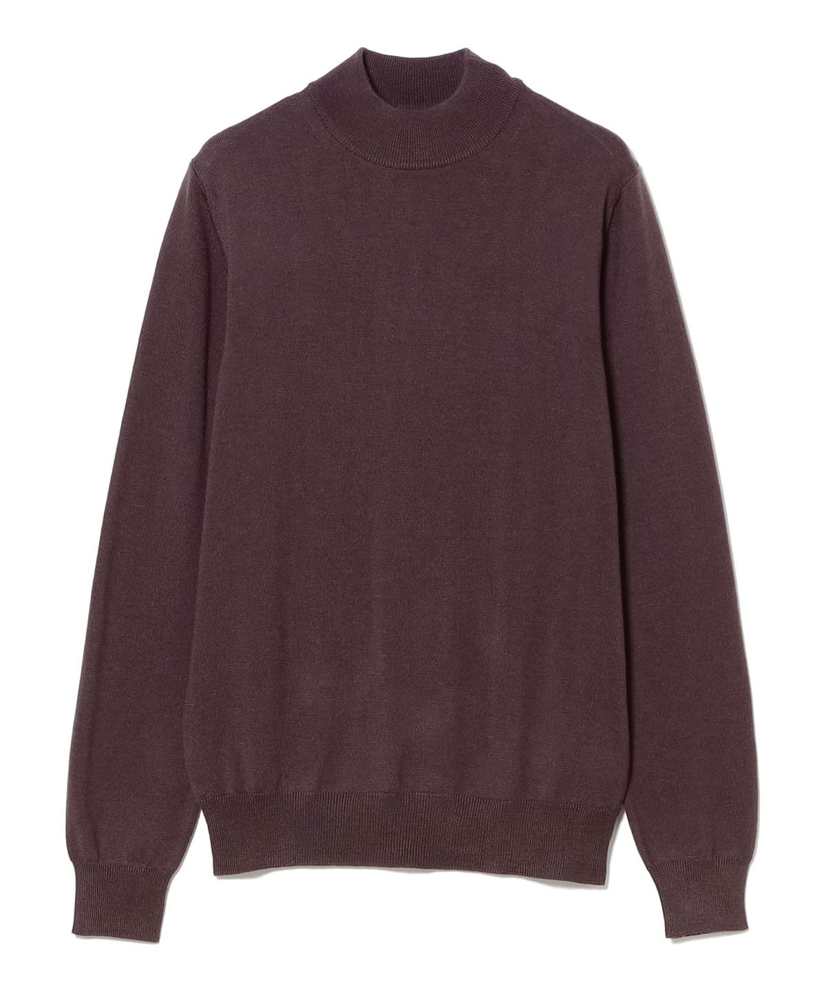 BEAMS F（ビームスF）【別注】MORGANO / 21ゲージ モックネック ニット