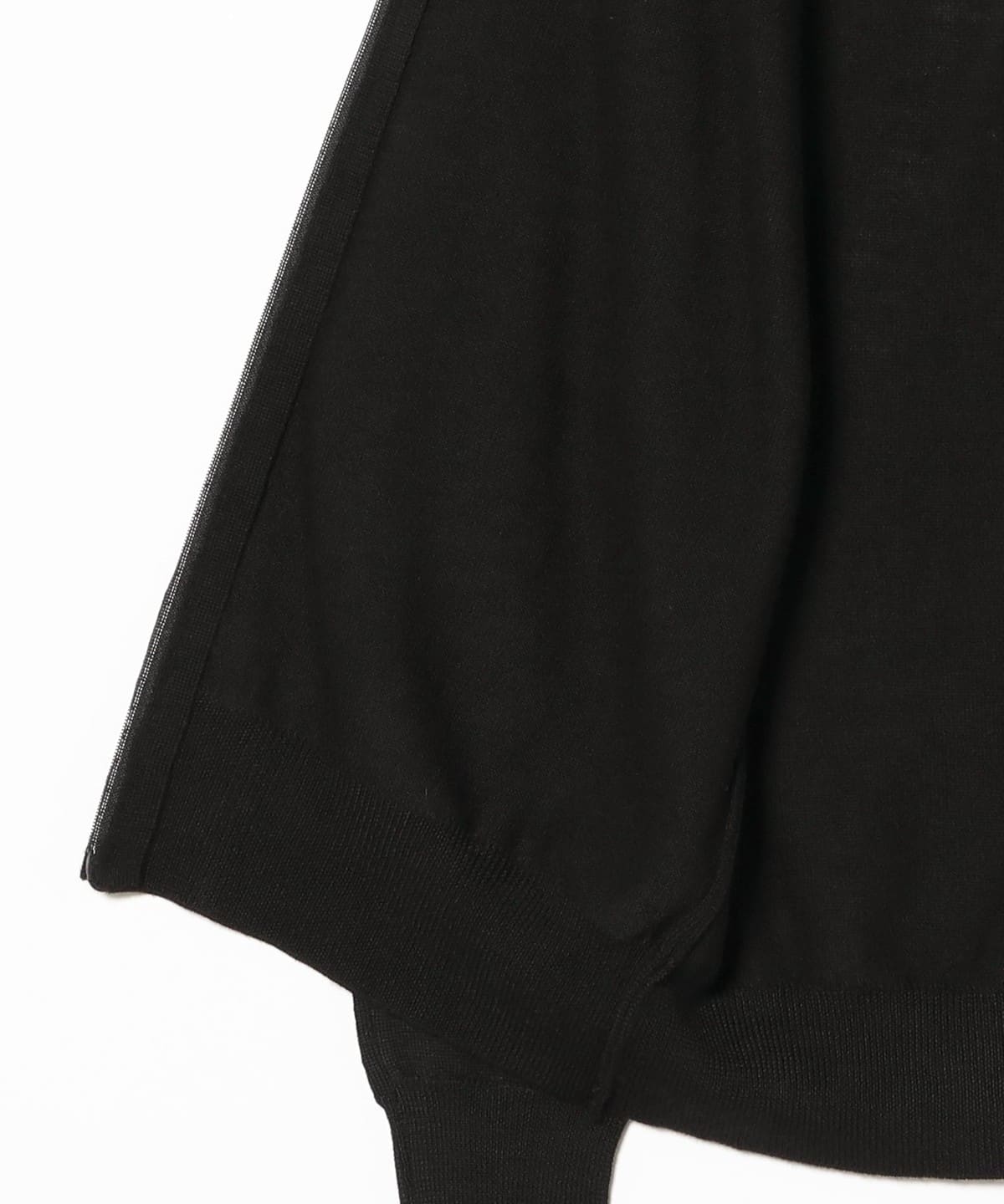 BEAMS F（ビームスF）MORGANO / 21ゲージ ジップアップ ニット