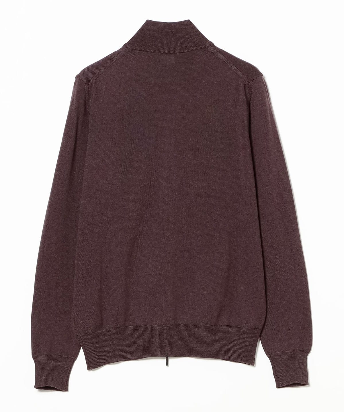 BEAMS F（ビームスF）MORGANO / 21ゲージ ジップアップ ニット