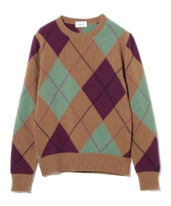 【別注】BAFY / ウール アーガイル ニット
