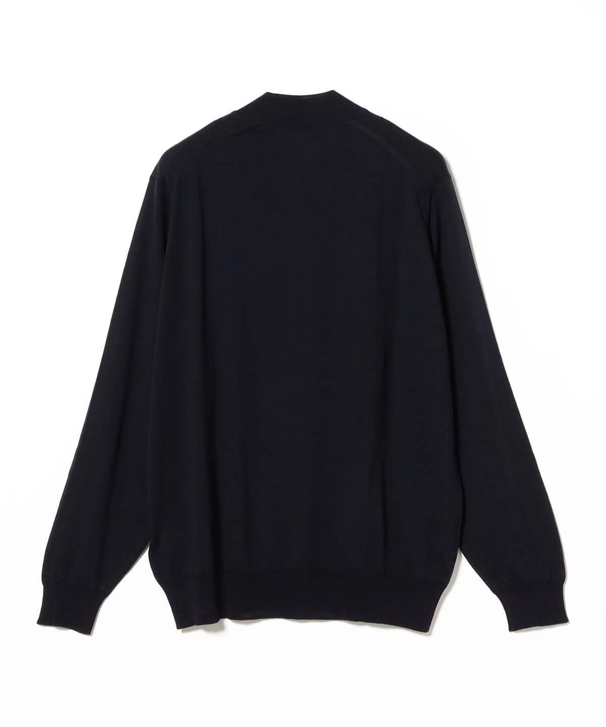 瞬殺！【極美品】大人の定番 ジョンスメドレー × BEAMS F ウールニット BEAMS F（ビームスF）【別注】JOHN SMEDLEY / ウールコットン 30ゲージ