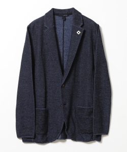 ▲LARDINI / ハニカム 2ボタンジャケット