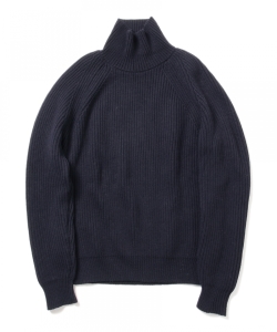 ￥▲◎SCAGLIONE / 5ゲージ リブハイネックニット
