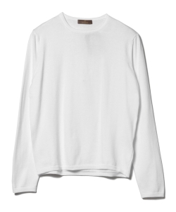 ▲CRUCIANI / クルーネック コットンニット