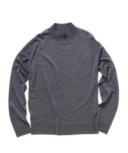 ▲JOHN SMEDLEY / 別注 30ゲージ モックネックニット