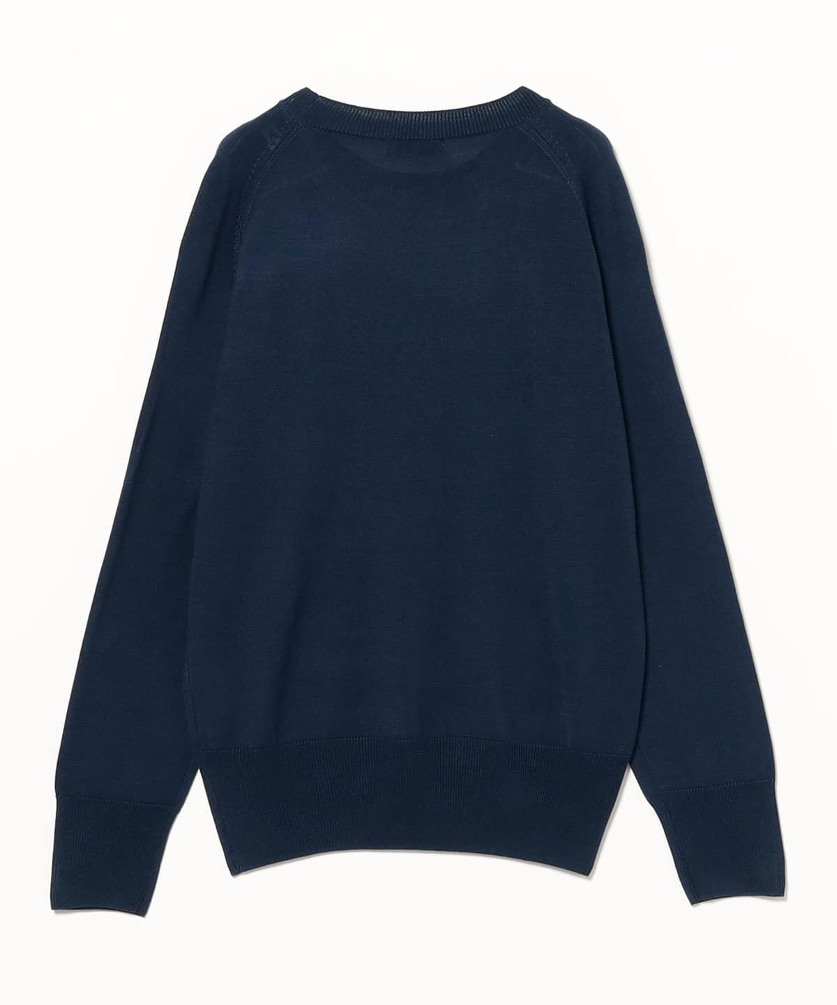 BEAMS F（ビームスF）【別注】RENCONTRANT / シルク クルーネック