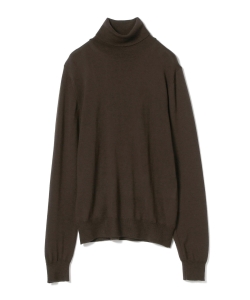 ▲BEAMS F / ITALY製 ハイゲージ タートルネック ニット◎