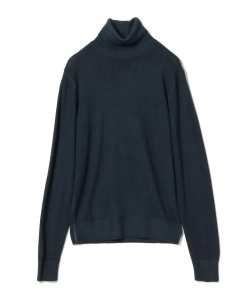 ▲BEAMS F / ITALY製 ハイゲージ タートルネック ニット◎