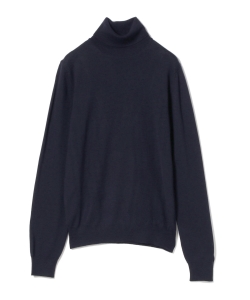 ▲BEAMS F / ITALY製 ハイゲージ タートルネック ニット◎