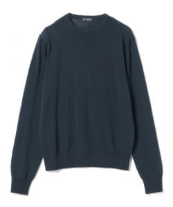 ▲BEAMS F / コットン クルーネックニット（ITALY製）