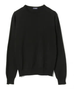 ▲BEAMS F / 21ゲージ メリノウール クルーネックニット