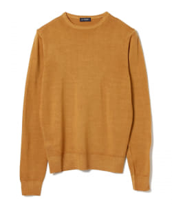 ▲BEAMS F / 21ゲージ メリノウール クルーネックニット