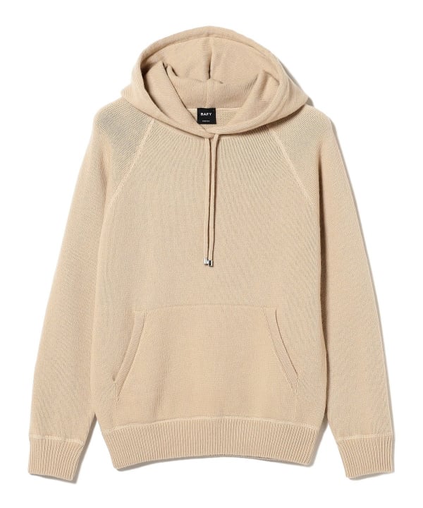 く*う様 BAFY × BEAMS F / 別注 ウール ニットパーカ BEAMS F（ビームスF）【別注】BAFY / ウール ニットパーカ