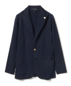 ▲LARDINI / コットン ミラノリブ ニットジャケット
