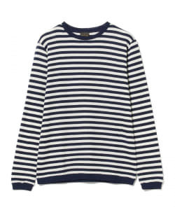 ▲Letroyes / 別注 THOMAS ボーダー クルーネックニット
