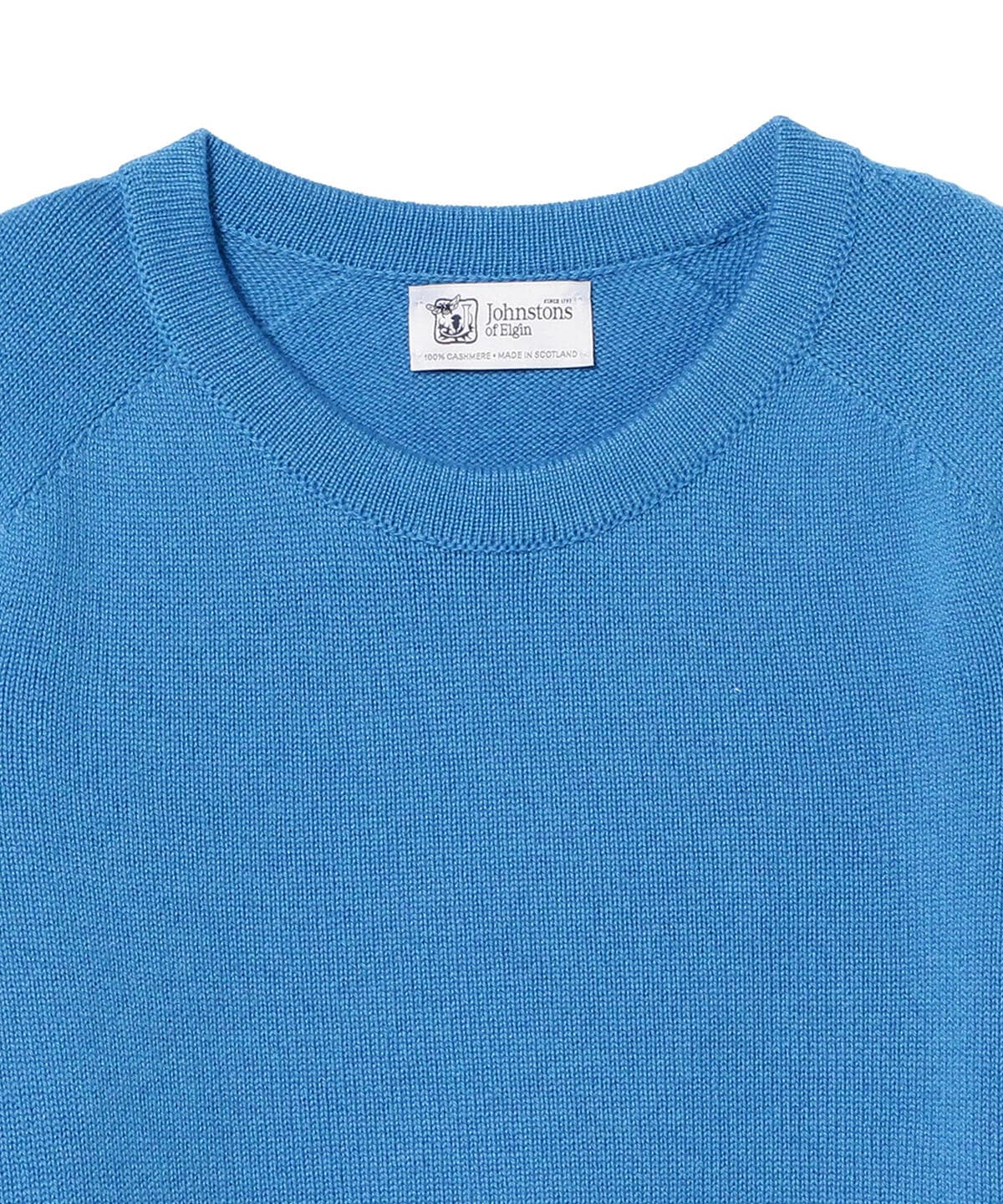 BEAMS F（ビームスF）Johnstons / カシミヤ クルーネックニット 