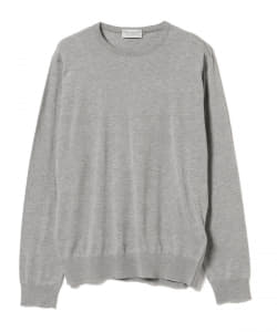 JOHN SMEDLEY / EMMETT 30ゲージ コットン クルーネックニット
