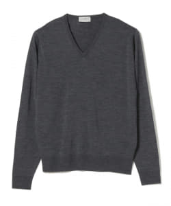 JOHN SMEDLEY / MANON 30ゲージ Vネックニット