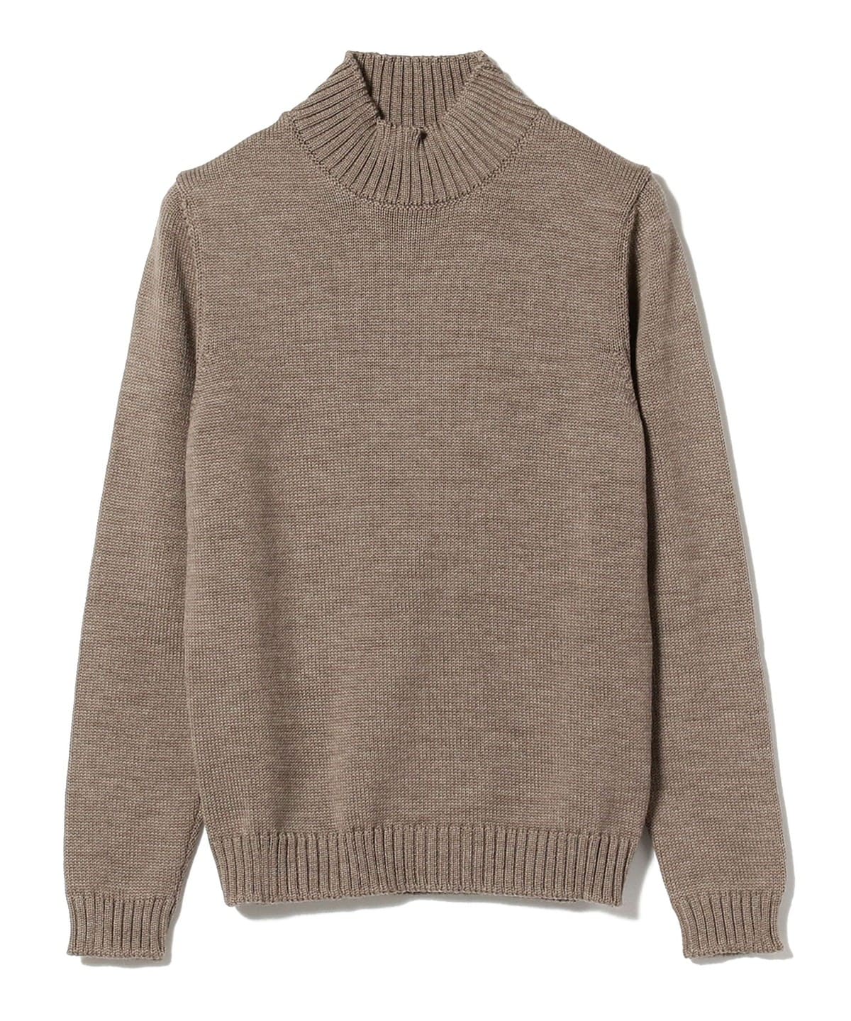 BEAMS F ZANONE / 5 gauge mock neck knit (tops knit BEAMS sweater