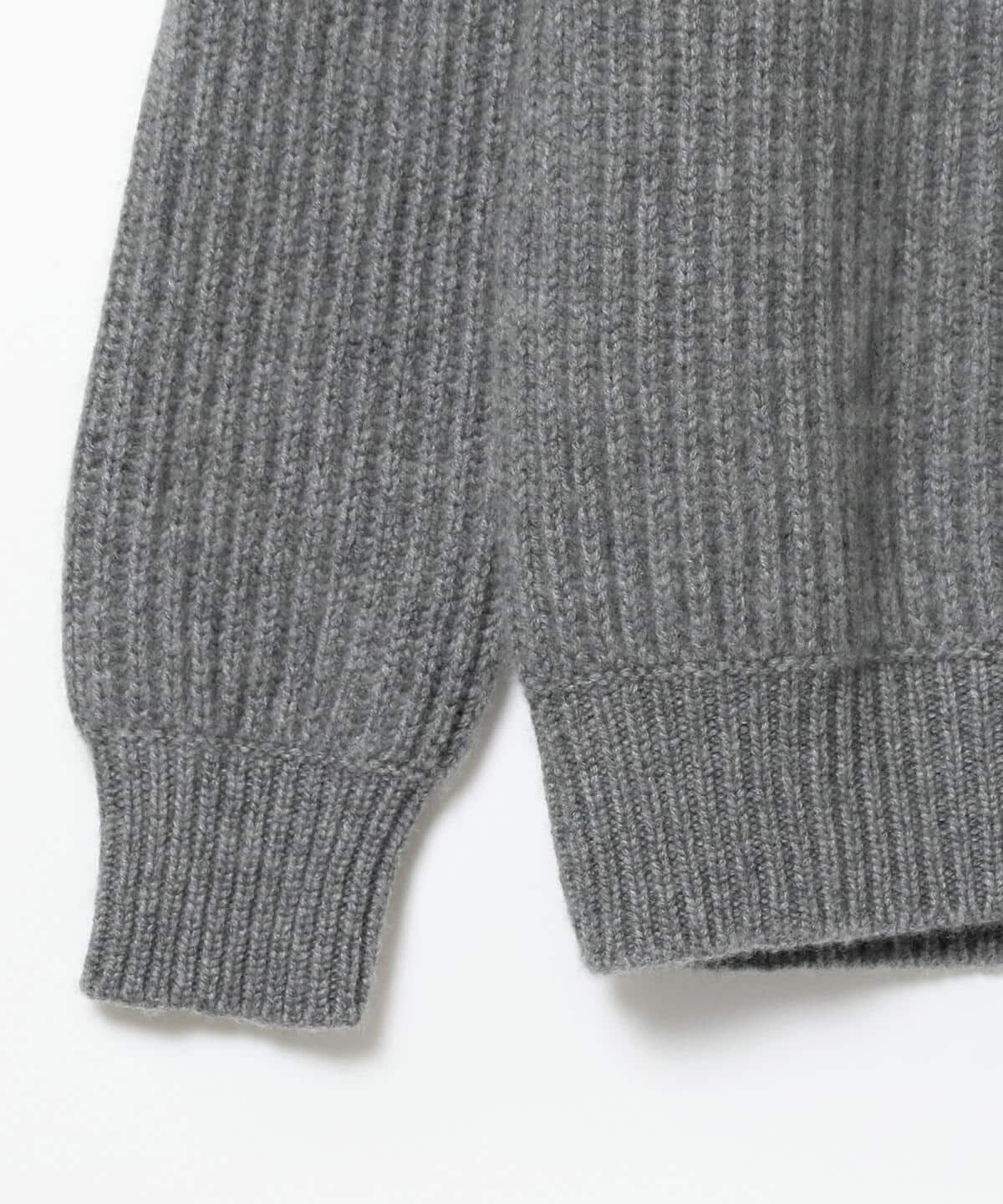 BEAMS F(ビームスF)Johnstons × BEAMS F / 別注 カシミヤ クルー