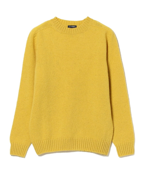 BEAMS F (BEAMS F) Shetland Crewneck Knit (Tops Knit & Sweater) | BEAMS