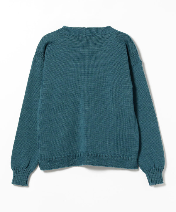 BEAMS F（ビームスF）GUERNSEY WOOLENS × BEAMS F / 別注 Vネック