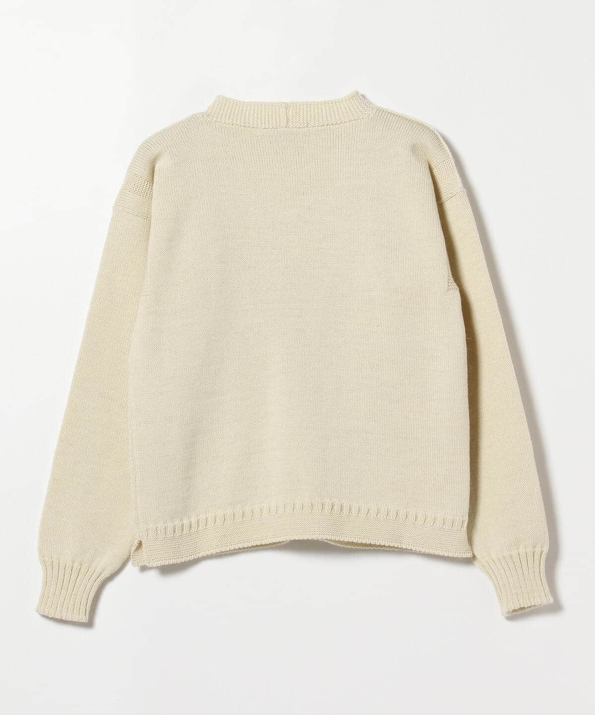 BEAMS F（ビームスF）GUERNSEY WOOLENS × BEAMS F / 別注 Vネック