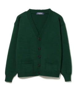 ▲【別注】GUERNSEY WOOLENS / Vネック カーディガン