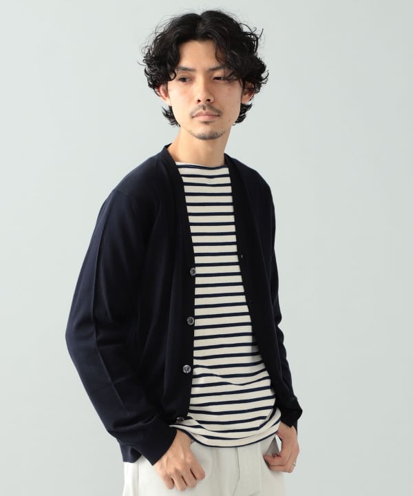 JOHN SMEDLEY カーディガン JOHN SMEDLEY × BEAMS F / 別注 WYATTI 30