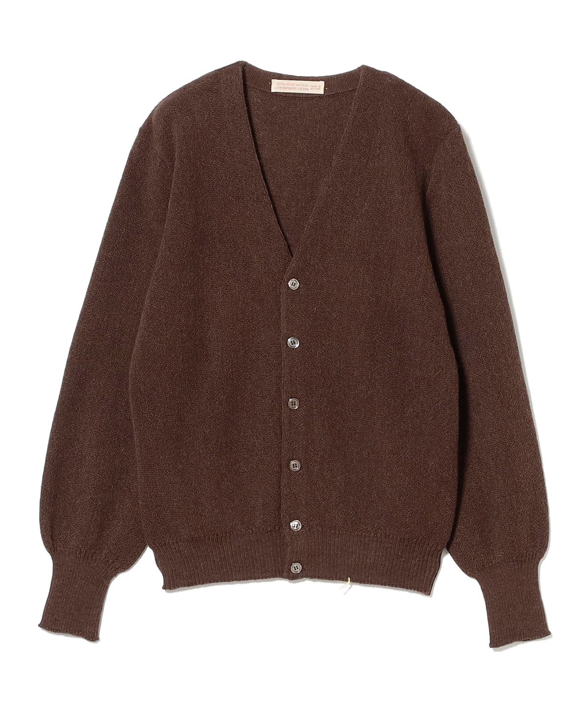 BEAMS F 別注 JOHN SMEDLEY カーディガン サイズL SALE／20%OFF】カーディガン ジョンスメドレー Vネック コモンフィット