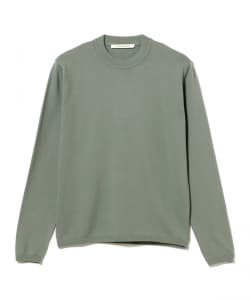 【別注】LORENZONI / コットン 12ゲージ ハイネック ロングスリーブ ニット