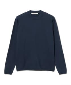 【別注】LORENZONI / コットン 12ゲージ ハイネック ロングスリーブ ニット