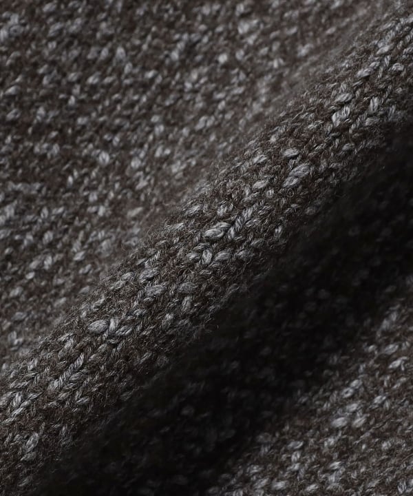 【別注】RENCONTRANT / コットンウール メランジ モックネック ニット
