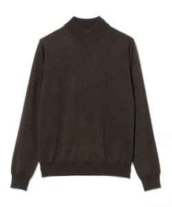 【別注】MORGANO / ウール 12ゲージ モックネック ニット