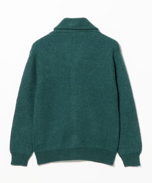 【別注】BAFY /  ミックスヤーン ショールカラー カーディガン