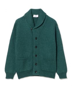 【別注】BAFY /  ミックスヤーン ショールカラー カーディガン