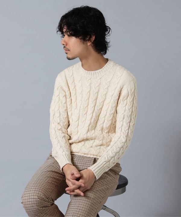 トップイズム TopIsm ニット メンズ セーター コットンニット V