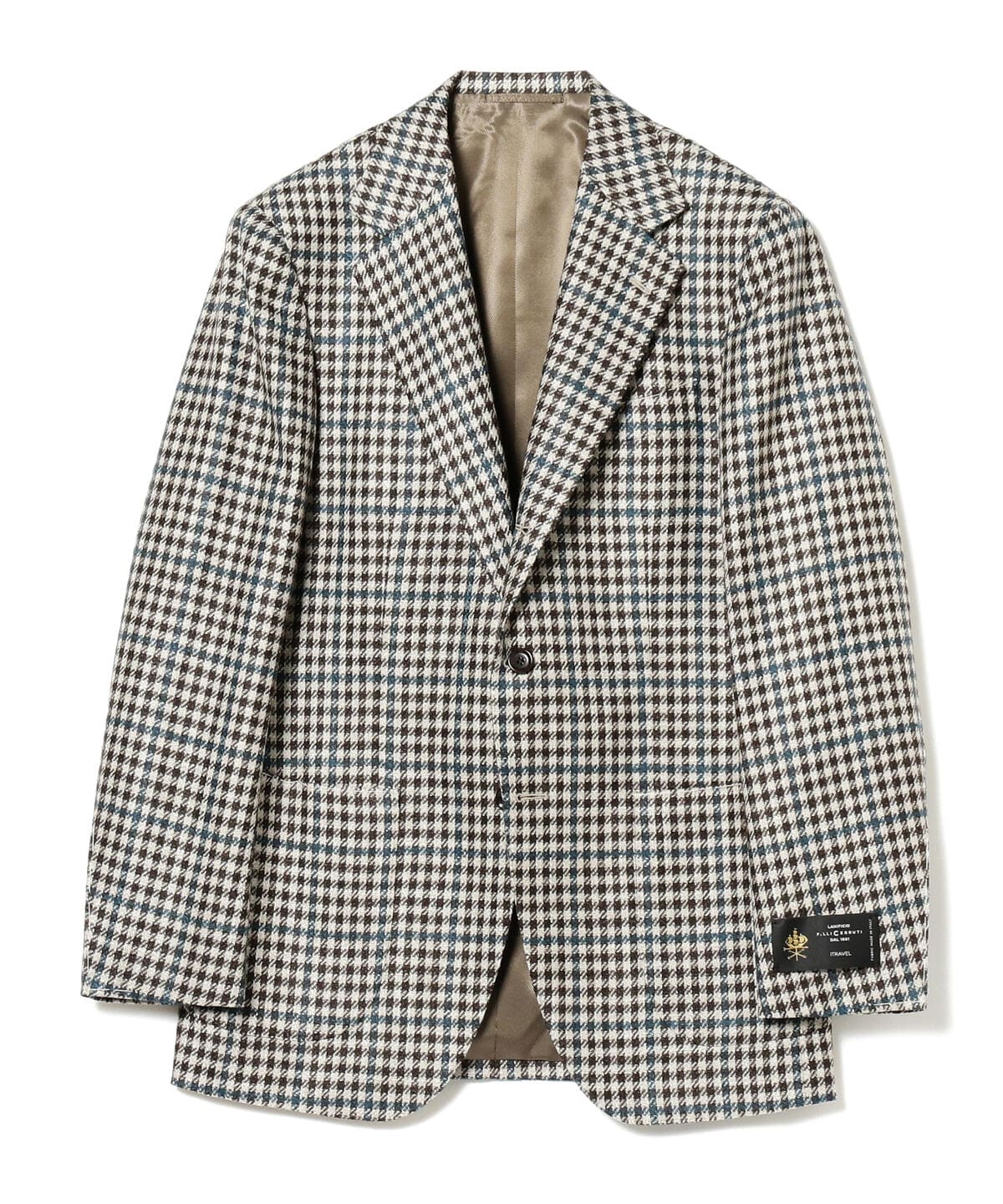 BEAMS F(ビームスF)BEAMS F / CERRUTI ウールシルク ジャケット