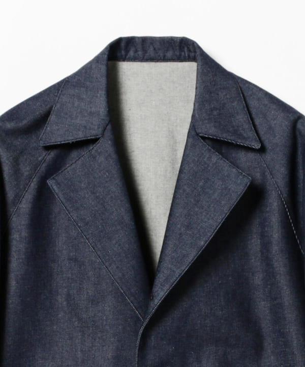 BEAMS F La Favola / Raglan sleeve denim work jacket (casual jacket