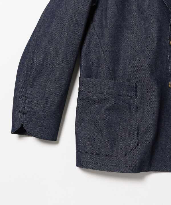 BEAMS F La Favola / Raglan sleeve denim work jacket (casual jacket