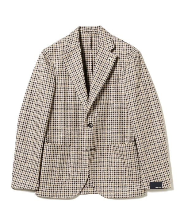 LARDINI ウールジャケット チェック柄 ラルディーニ / LARDINI / ジャケット / ADVANCE / ウール 4PLY