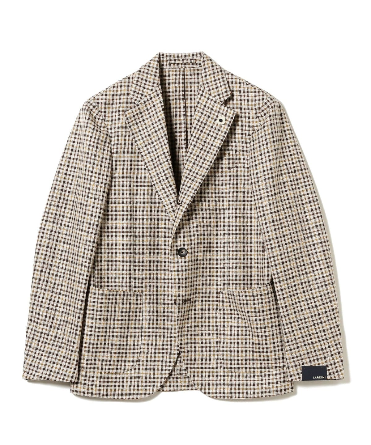 BEAMS F（ビームスF）【別注】LARDINI / ウールシルク ガン