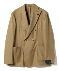 ▲LARDINI / サマーカシミヤ ダブルブレストジャケット