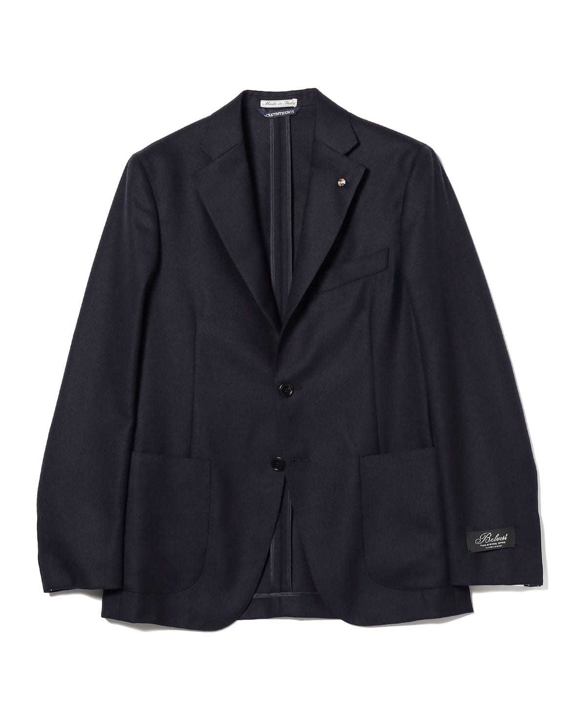 BEAMS F（ビームスF）【別注】Belvest × BEAMS F / JACKET IN THE BOX ウール ホップサック ジャケット（ ジャケット テーラードジャケット）通販｜BEAMS