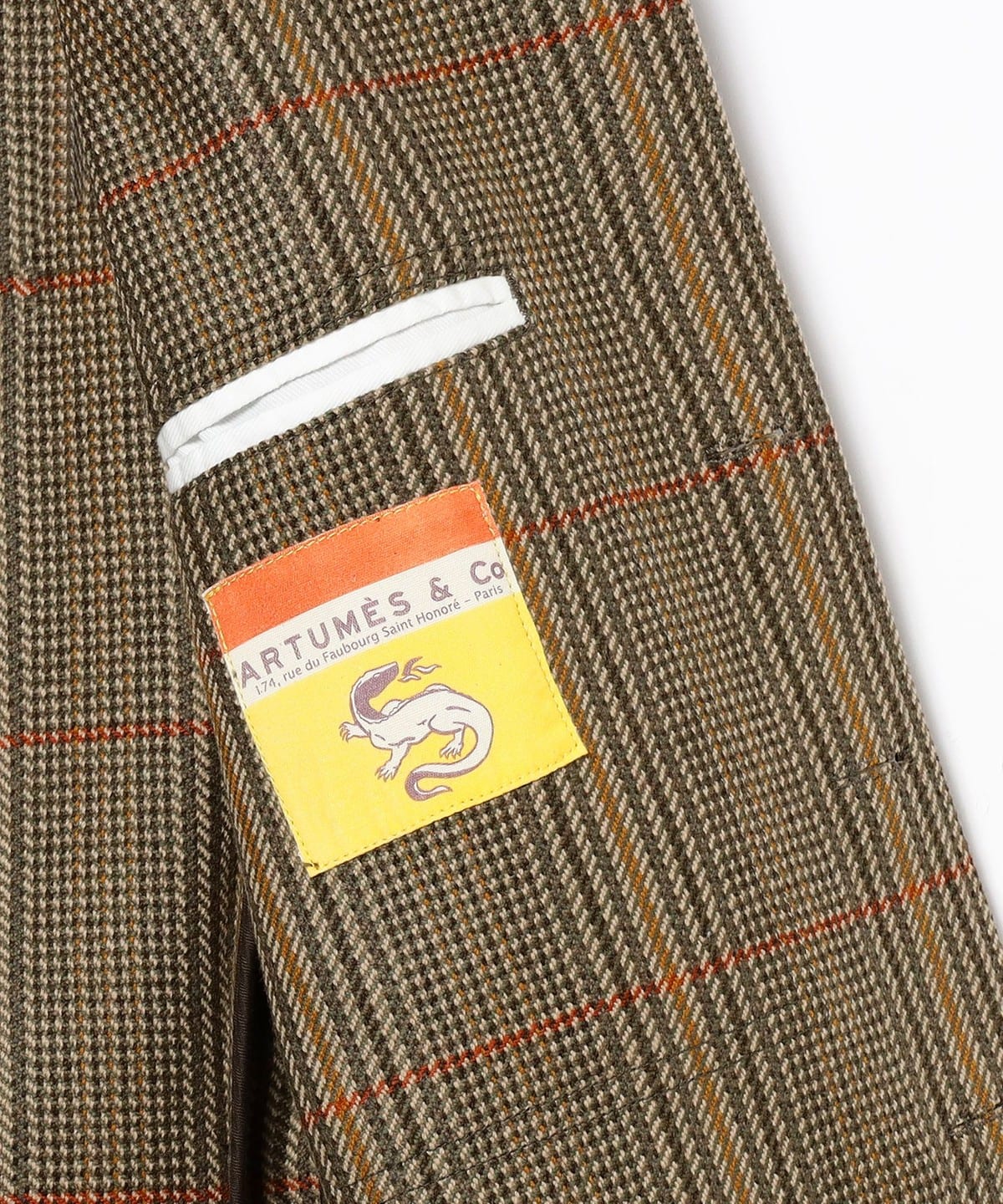 BEAMS F（ビームスF）ARTUMES & Co. / arTeba ツイード