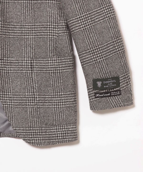 BEAMS F（ビームスF）BEAMS F / DORMEUIL アルパカ グレンチェック